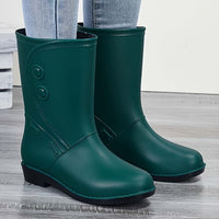 Women's waterproof rain boots & comfortable with anti-slip sole – Elora