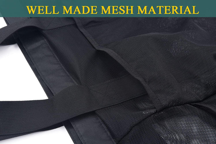 Extra-large mesh beach bag with zipper – sand-free bag