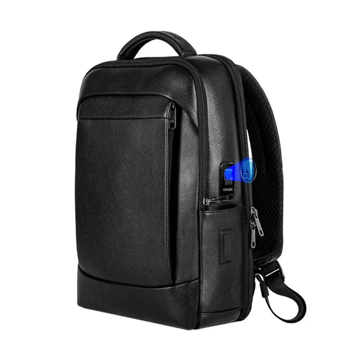 Hochkapazitäts-Business-Laptoprucksack für Herren mit Fingerabdruckschloss – Diebstahlschutz