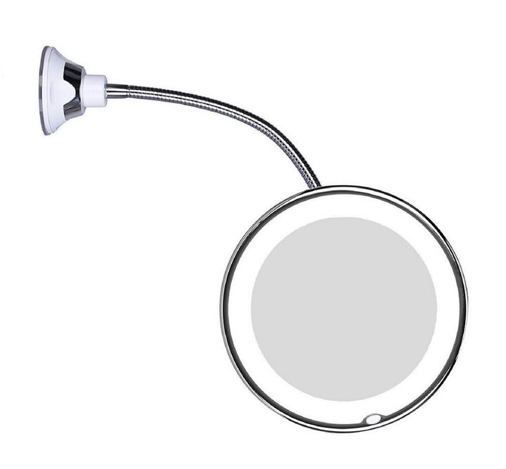 LED Magnifying Mirror with Flexible Gooseneck – Claravue