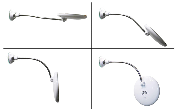 LED Magnifying Mirror with Flexible Gooseneck – Claravue