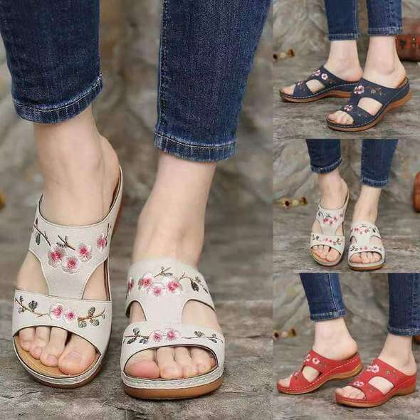 Orthopedic Flower Sandals for Women – Florina