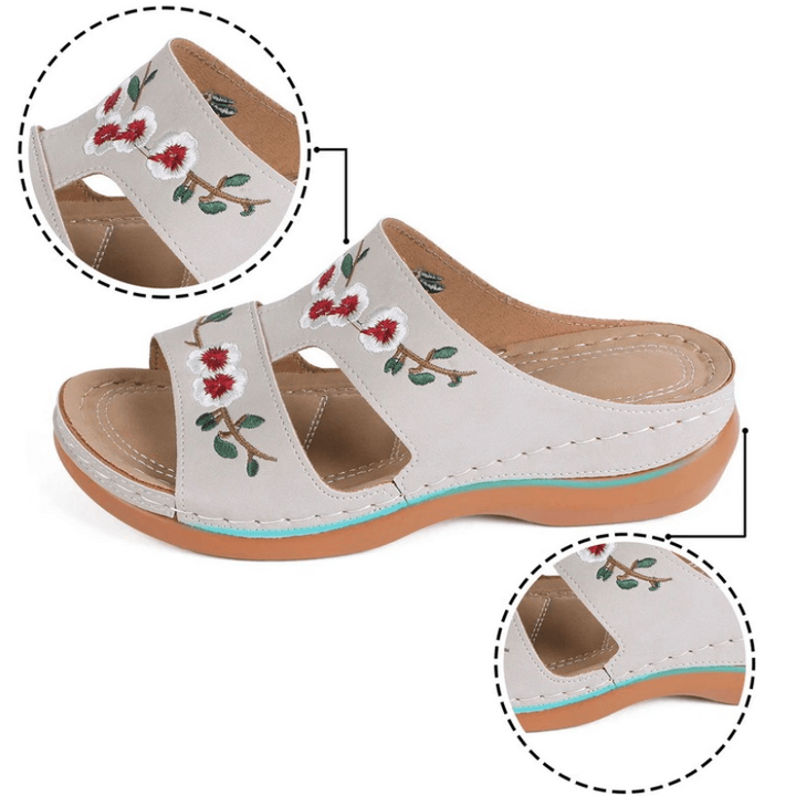 Orthopedic Flower Sandals for Women – Florina