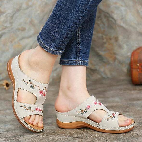 Orthopedic Flower Sandals for Women – Florina