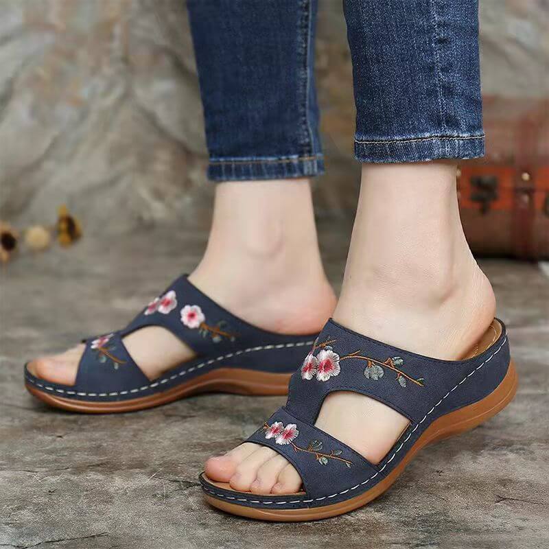 Orthopedic Flower Sandals for Women – Florina
