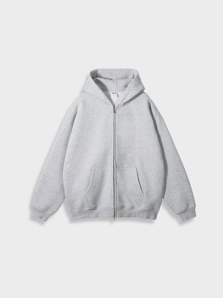 Oversized Cardigan with Zipper - Ava