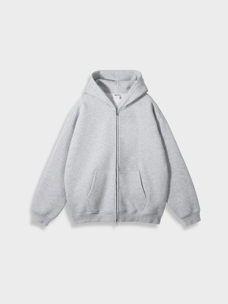 Oversized Cardigan with Zipper - Ava
