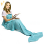 Warme Gestrickte Meerjungfrau-Decke – MermaidDreams
