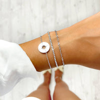 Funklende armbånd - Clara