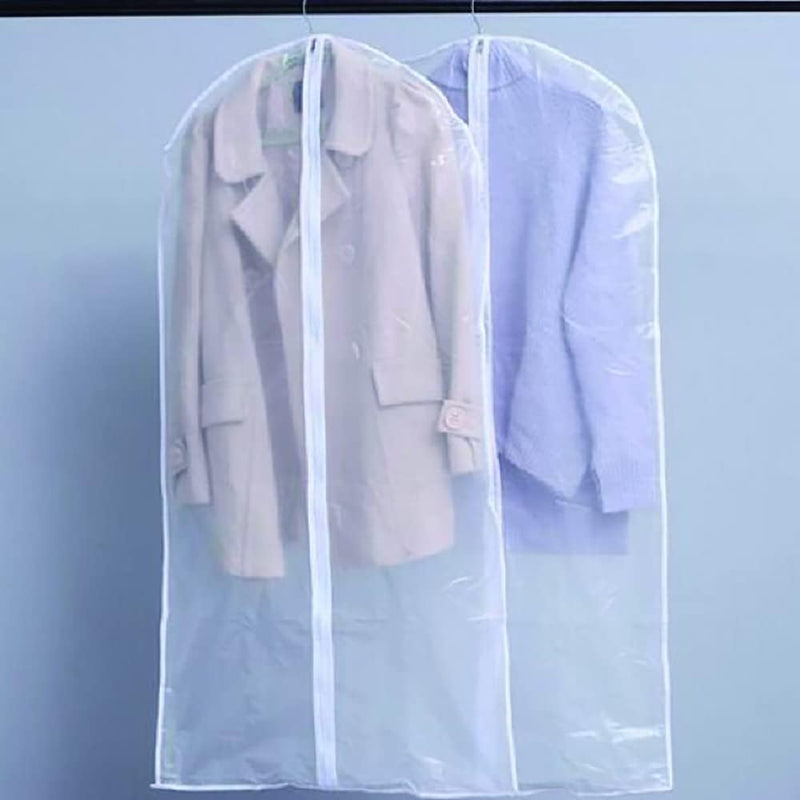 Bolsas transparentes para guardar ropa – Paquete de 5 (Compra 1, recibe 1 GRATIS)