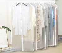 Bolsas transparentes para guardar ropa – Paquete de 5 (Compra 1, recibe 1 GRATIS)