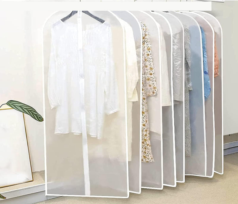 Bolsas transparentes para guardar ropa – Paquete de 5 (Compra 1, recibe 1 GRATIS)