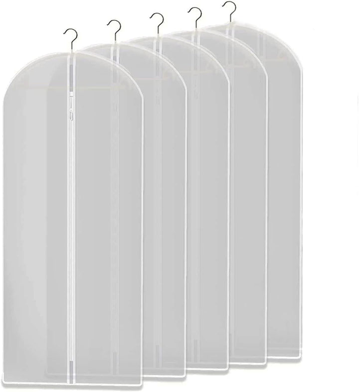 Bolsas transparentes para guardar ropa – Paquete de 5 (Compra 1, recibe 1 GRATIS)