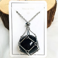 Chain with Crystal Holder Pendant – CrystalGuard
