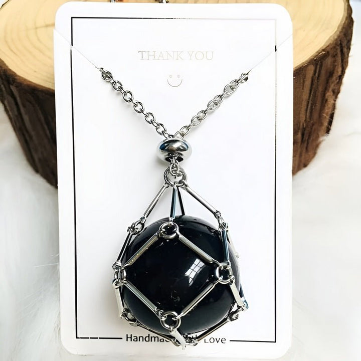 Chain with Crystal Holder Pendant – CrystalGuard