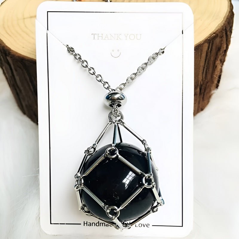 Chain with Crystal Holder Pendant – CrystalGuard