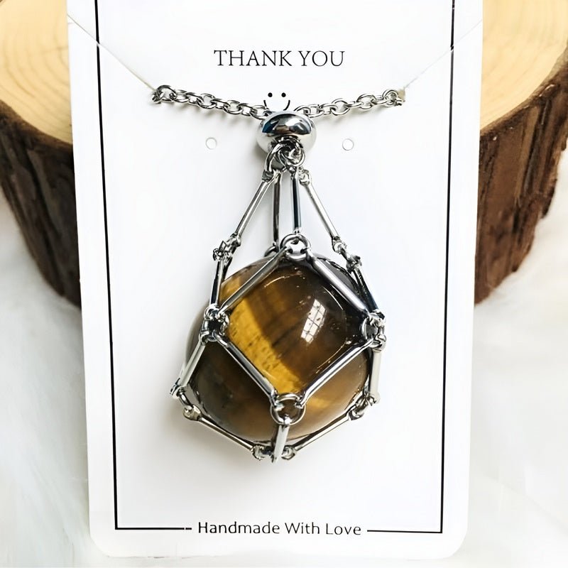 Chain with Crystal Holder Pendant – CrystalGuard