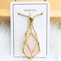 Chain with Crystal Holder Pendant – CrystalGuard