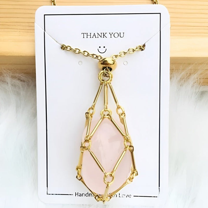 Chain with Crystal Holder Pendant – CrystalGuard