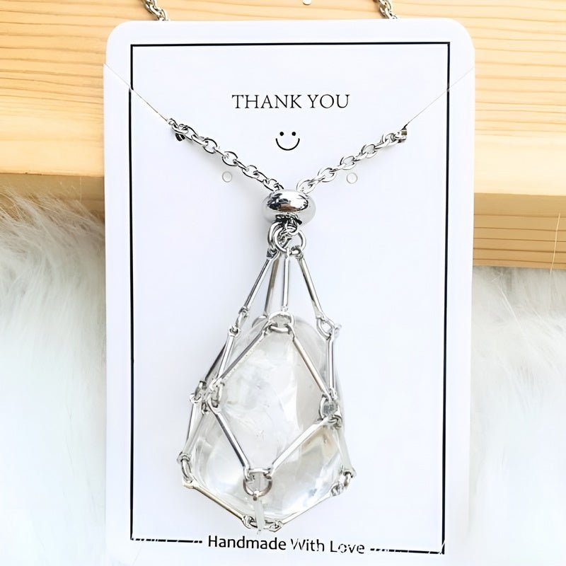 Chain with Crystal Holder Pendant – CrystalGuard
