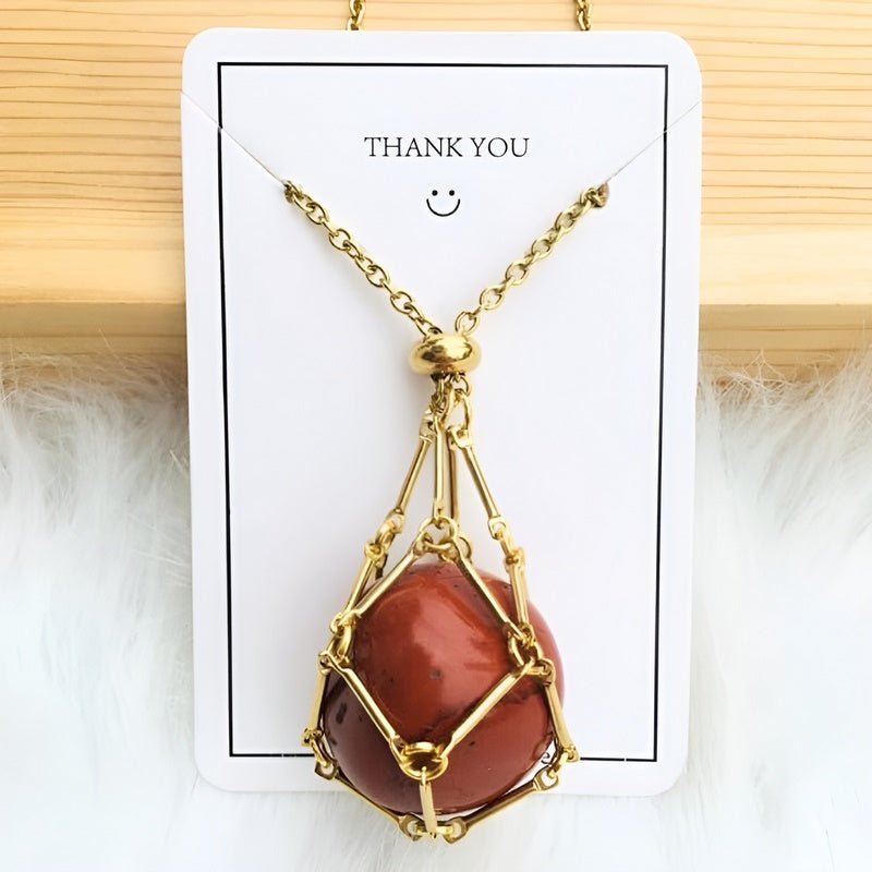 Chain with Crystal Holder Pendant – CrystalGuard