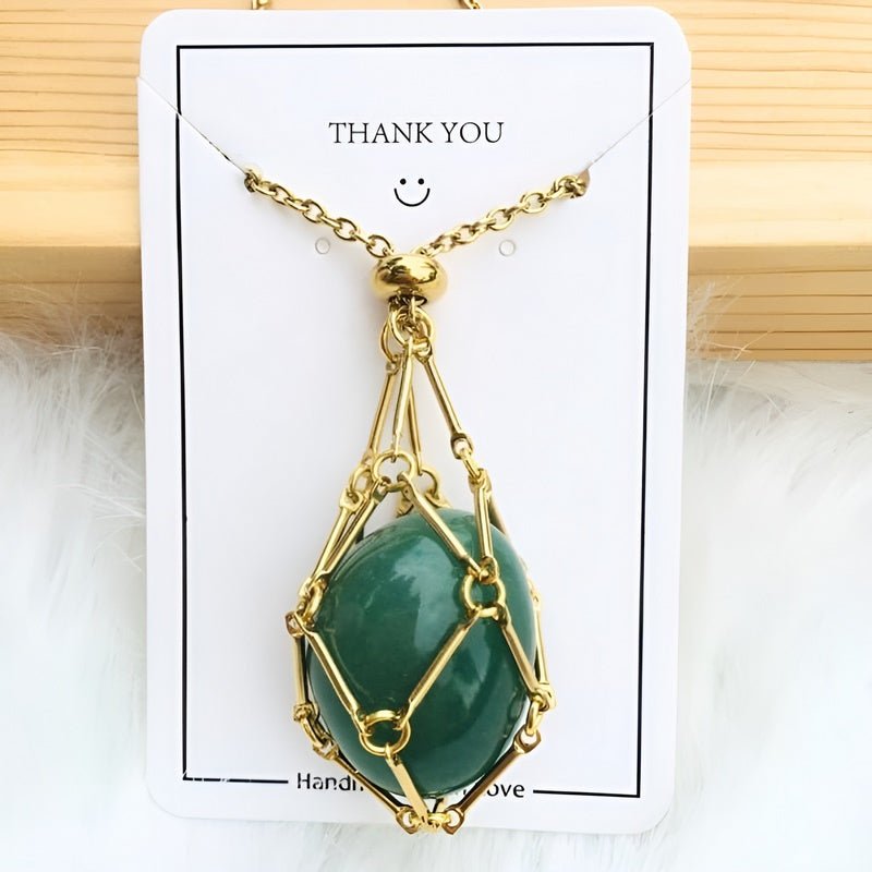 Chain with Crystal Holder Pendant – CrystalGuard