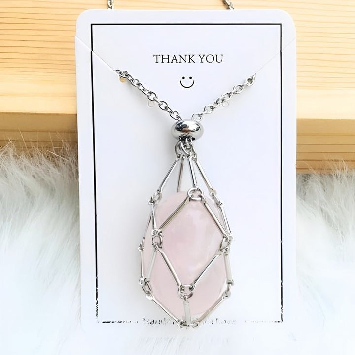 Chain with Crystal Holder Pendant – CrystalGuard