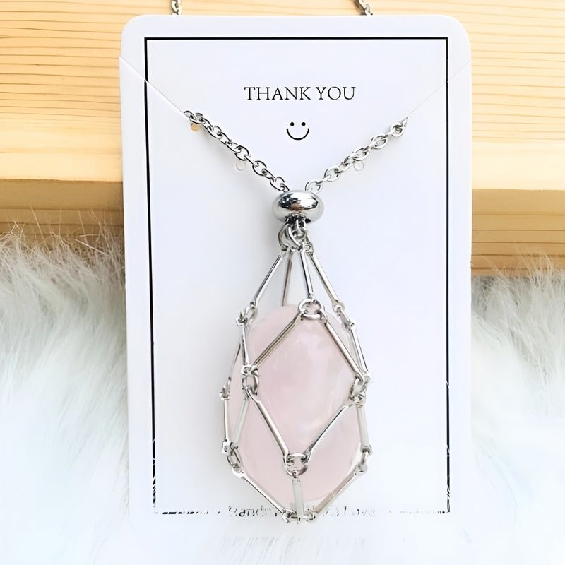 Chain with Crystal Holder Pendant – CrystalGuard
