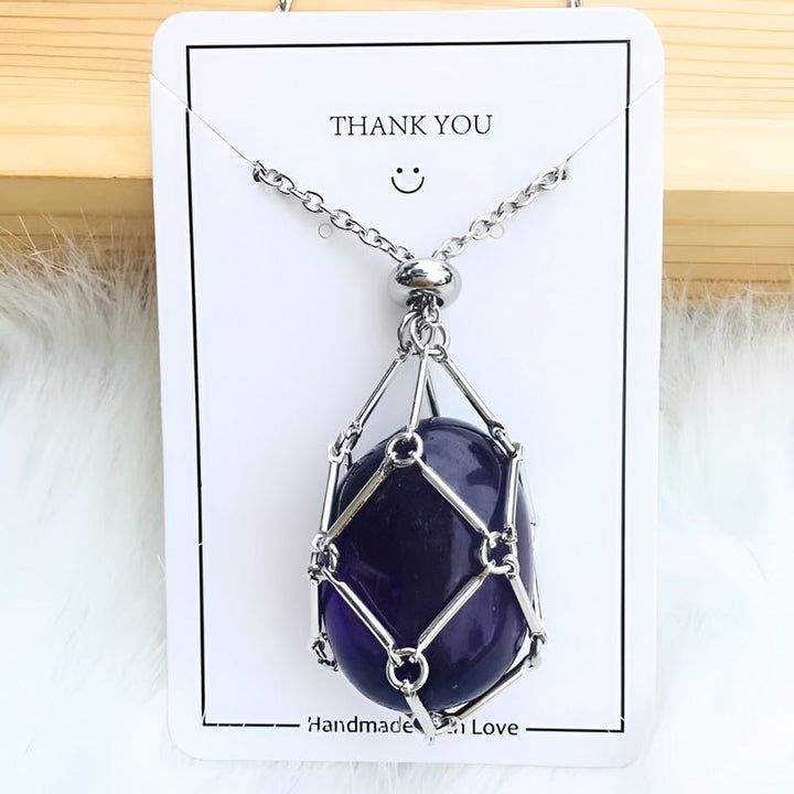 Chain with Crystal Holder Pendant – CrystalGuard