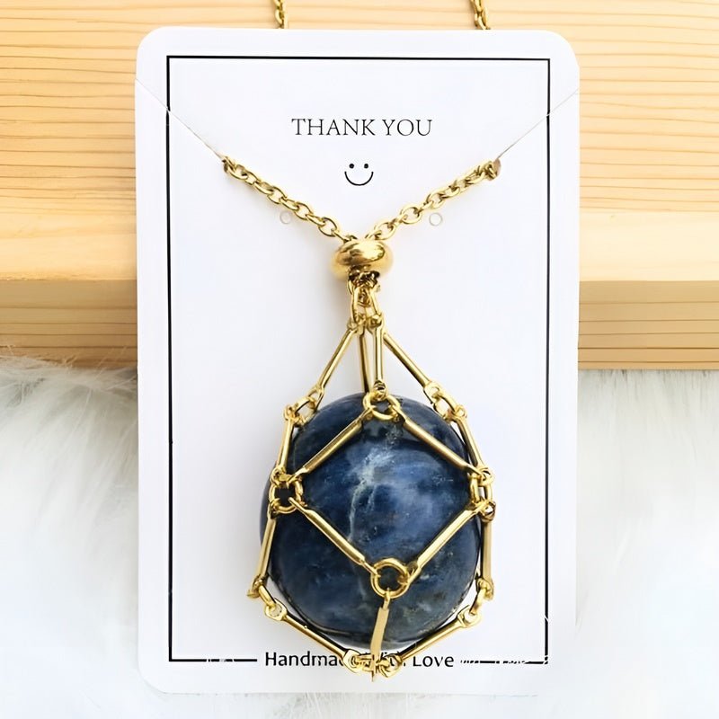Chain with Crystal Holder Pendant – CrystalGuard
