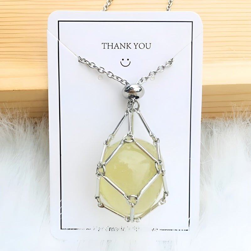 Chain with Crystal Holder Pendant – CrystalGuard