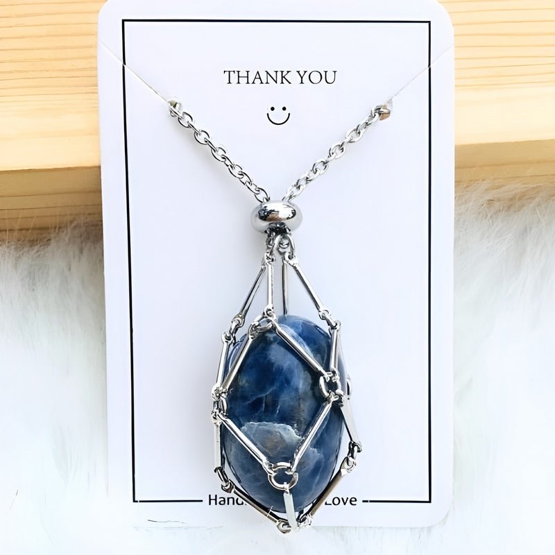 Chain with Crystal Holder Pendant – CrystalGuard
