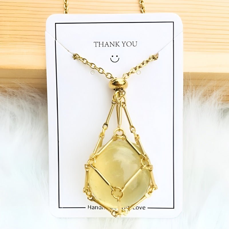 Chain with Crystal Holder Pendant – CrystalGuard