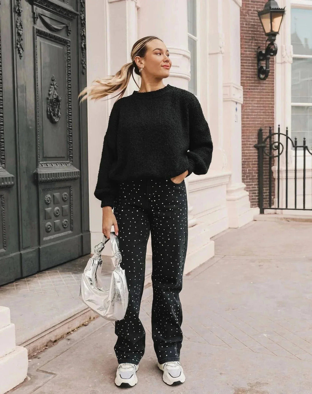 Dame glimmerjeans til et strålende look - Jade