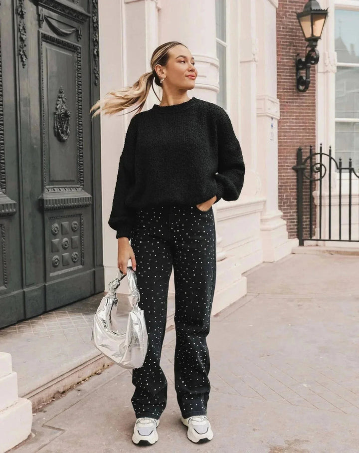 Dame glimmerjeans til et strålende look - Jade