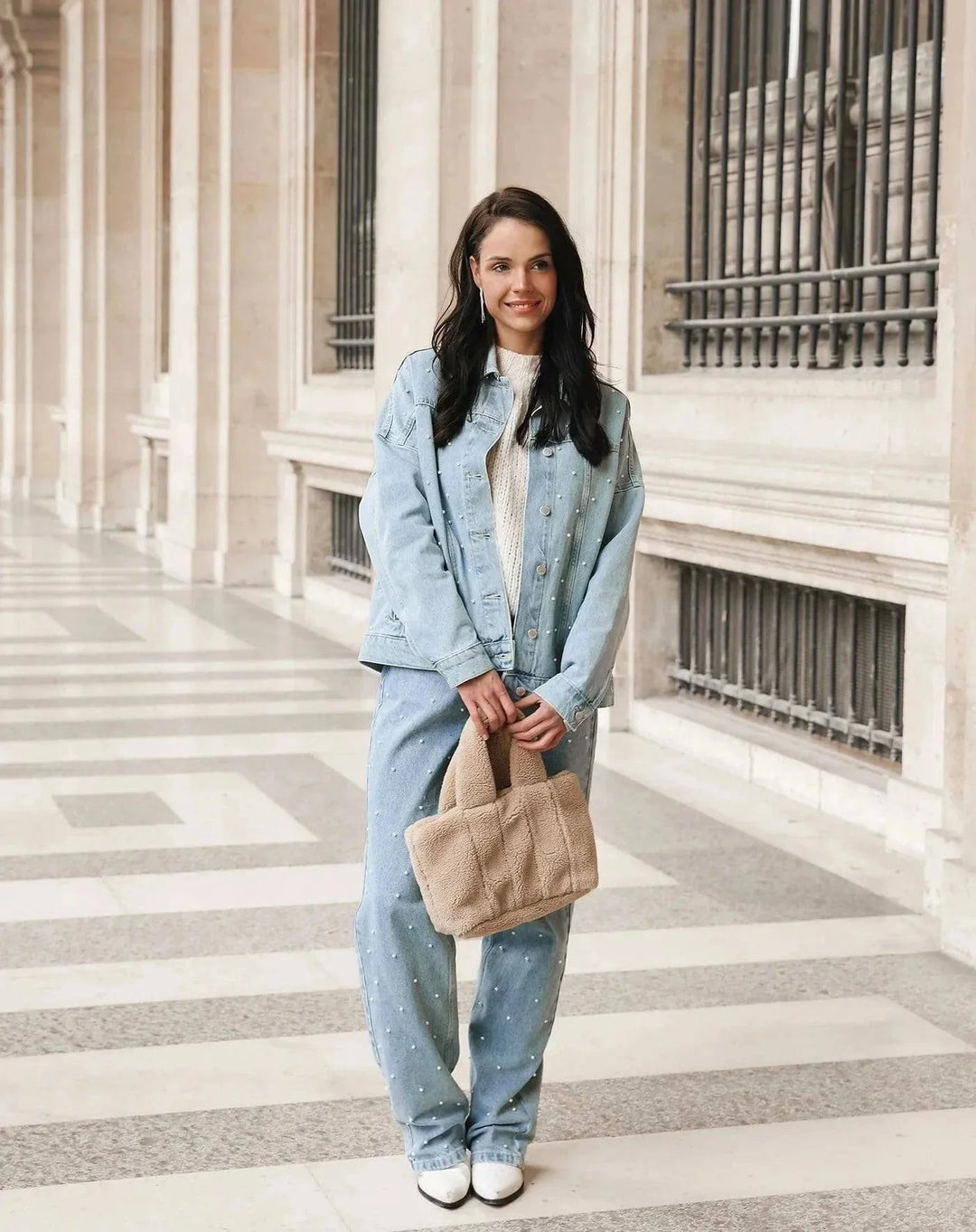 Dame glimmerjeans til et strålende look - Jade