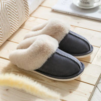 Luxe Faux Suede Women's Slippers - Celine