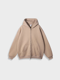 Oversized Cardigan with Zipper - Ava