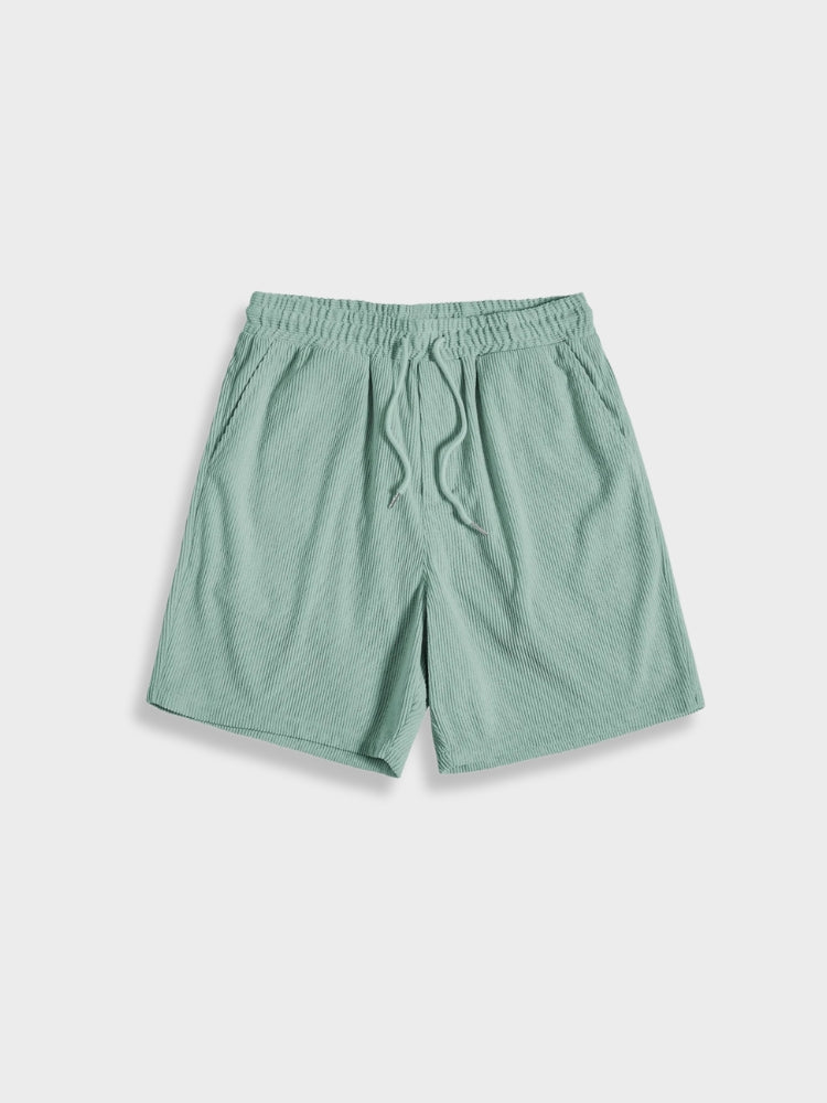 Pantalones cortos de pana para hombre con cierre de botón – Sven