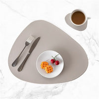 Wasserfeste Leder- Tischset - Tablevo