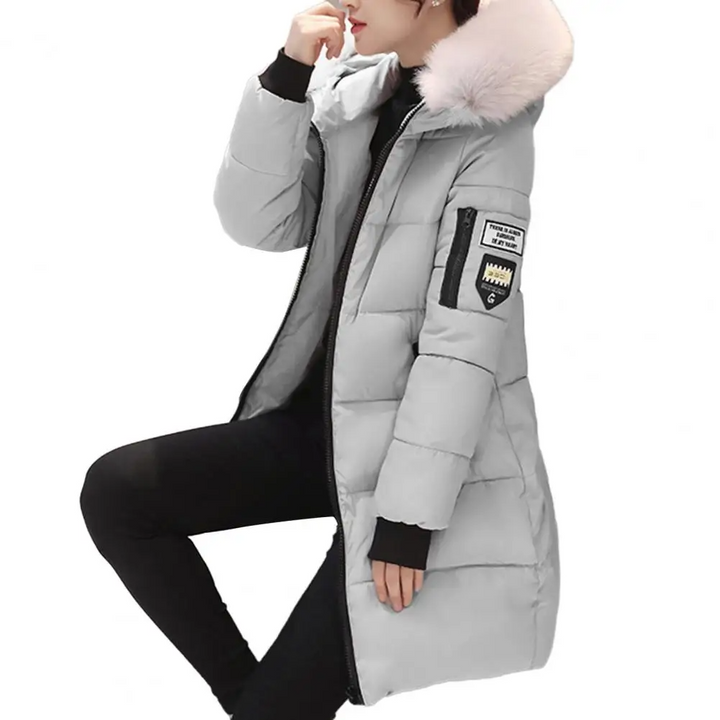 Comfortable Windproof Women's Winter Jacket - Elinora
