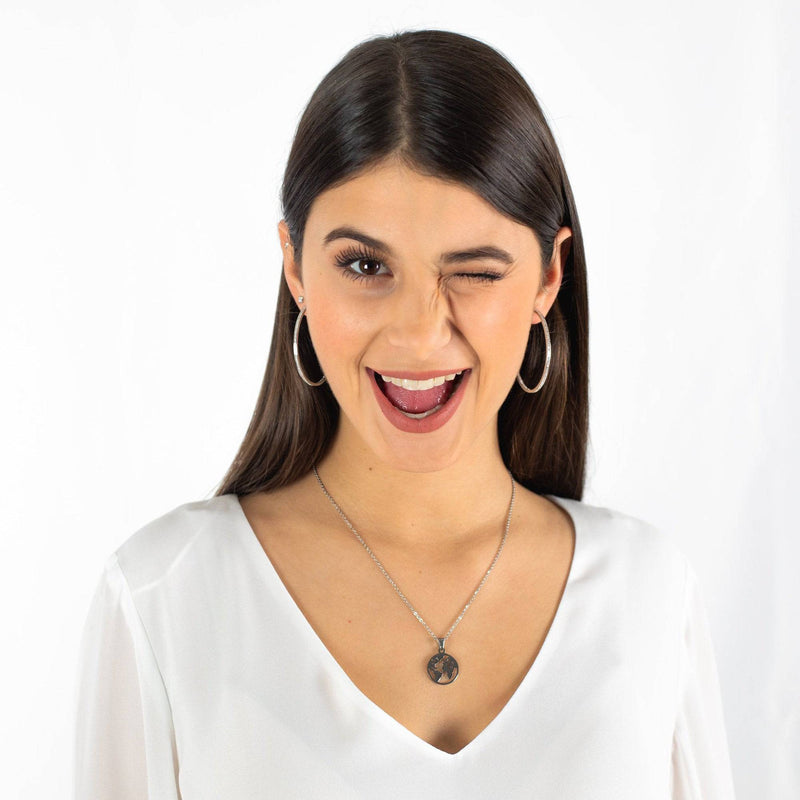 Large Hoop Earrings - Celeste