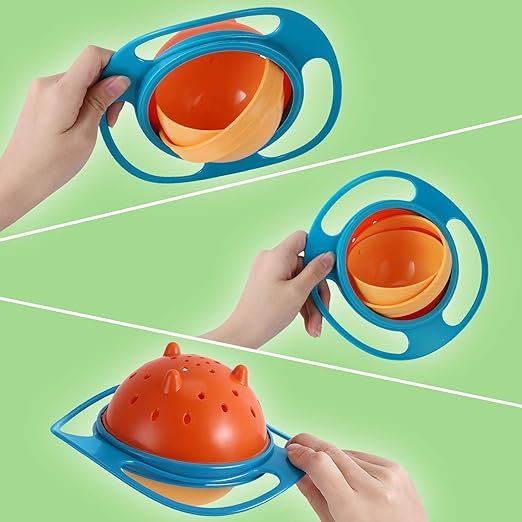 Velt- og lekkasjesikker gyroskål - SpinSnack