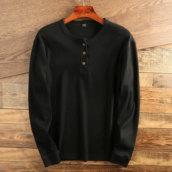 Men's Shirt with Waffle Texture - Mason