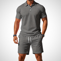 Casual Polo Shirt and Shorts Set for Men – Enrico