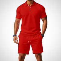 Casual Polo Shirt and Shorts Set for Men – Enrico