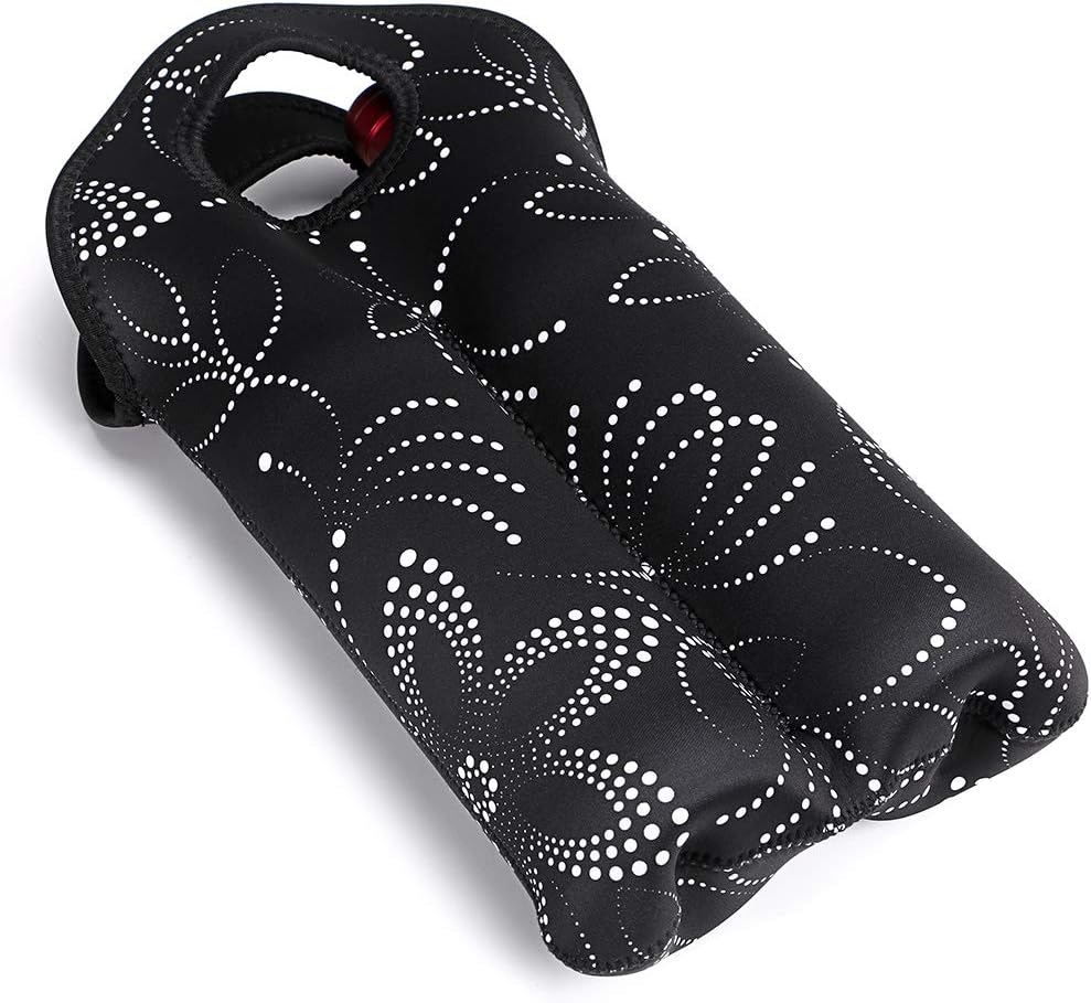 Insulated Double Bottle Wine Carrying Bag