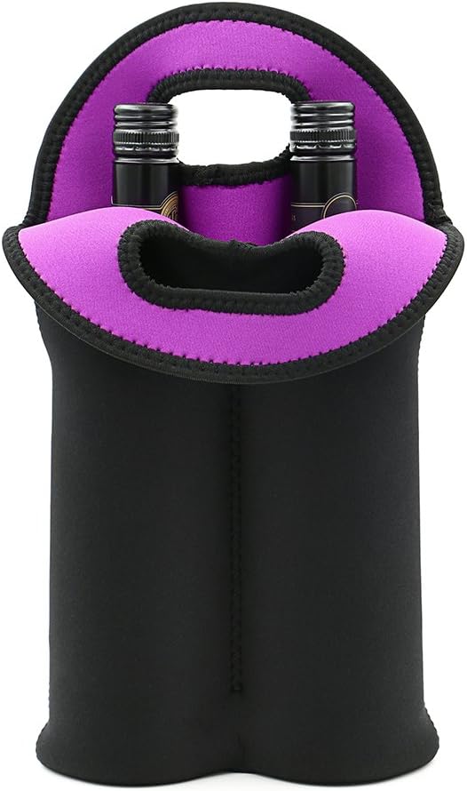 Insulated Double Bottle Wine Carrying Bag