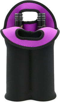 Insulated Double Bottle Wine Carrying Bag