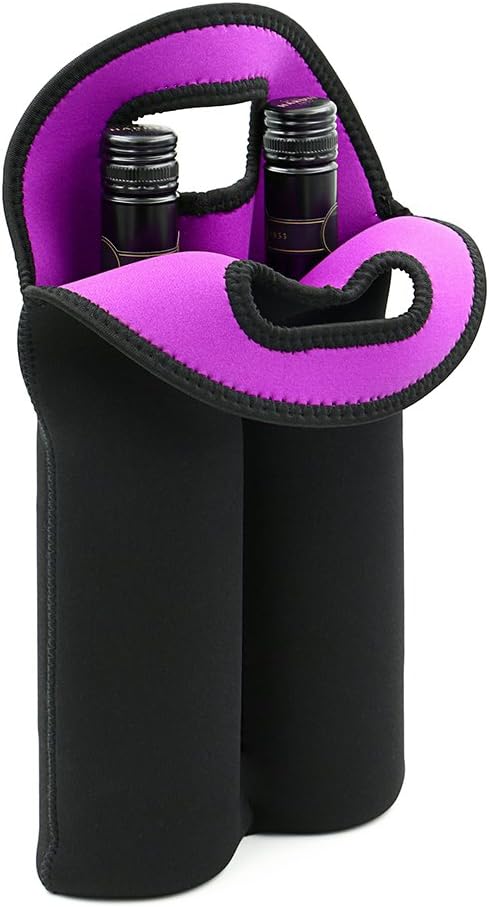 Insulated Double Bottle Wine Carrying Bag
